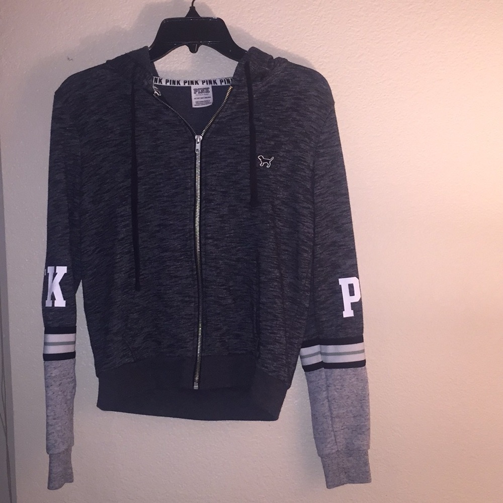 Pink Zip up Hoodie